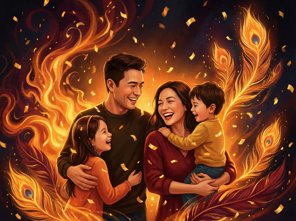 凤凰彩票 涅槃殿堂 家庭幸福故事